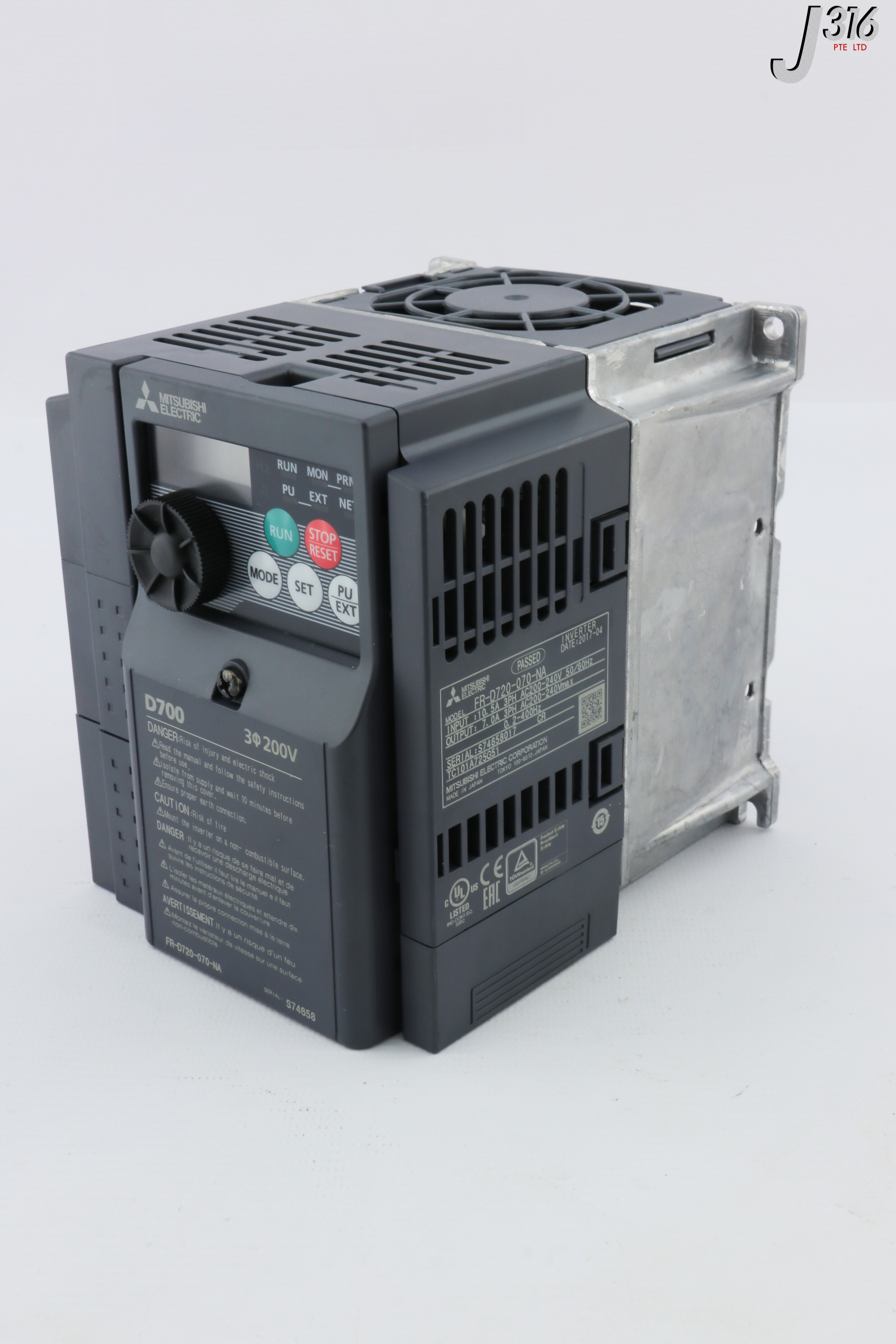 28518 MITSUBISHI ELECTRIC AMAT VARIABLE SPEED FREQUENCY DRIVE INVERTER 28518 mitsubishi electric amat variable speed frequency drive inverter
